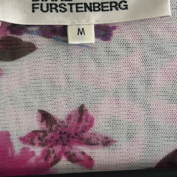 DVF Geometric Pattern Dress - Picture 7 of 8